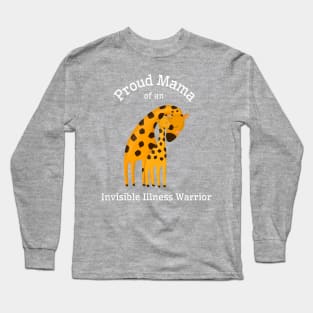 Proud Mama of an Invisible Illness Warrior Long Sleeve T-Shirt